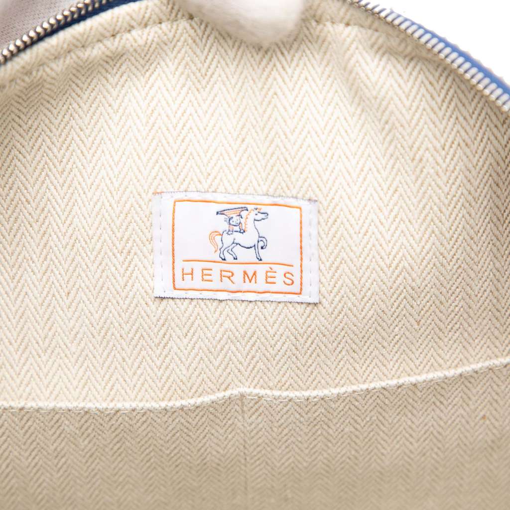 Hermès Large Toile Bride A Brac Cabriole Case - 5