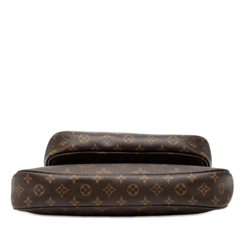 Louis Vuitton Monogram Multi Pochette Accessoires Brown Good - Inside View