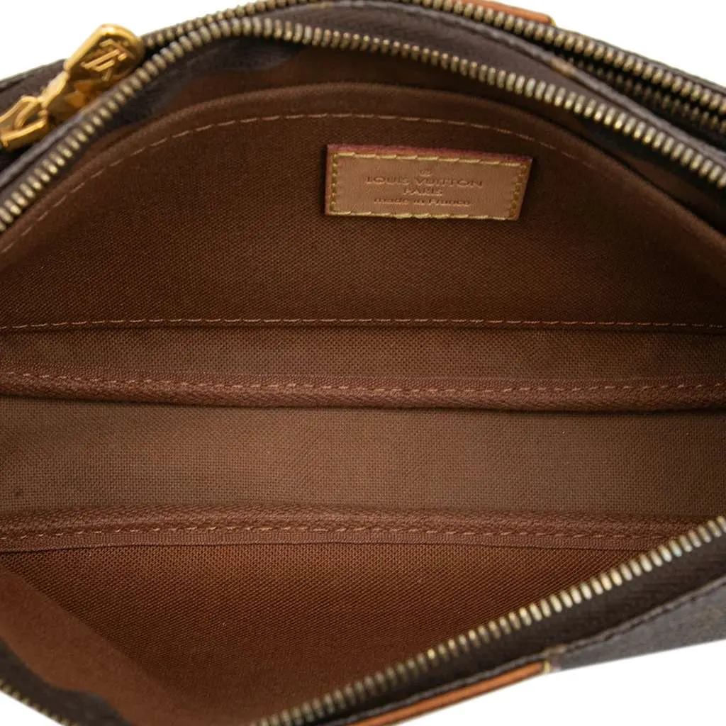 Louis Vuitton Monogram Multi Pochette Accessoires Brown Good - Model View
