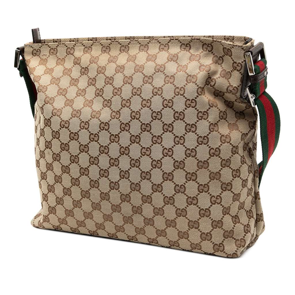 Gucci GG Canvas Web Crossbody - 2