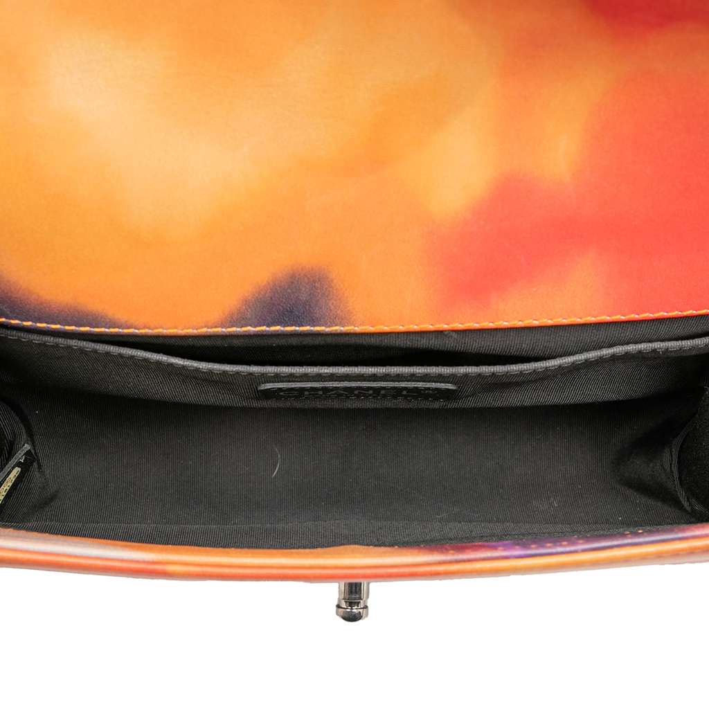 Chanel Old Medium Quilted Lambskin Flower Power Boy Flap - 4