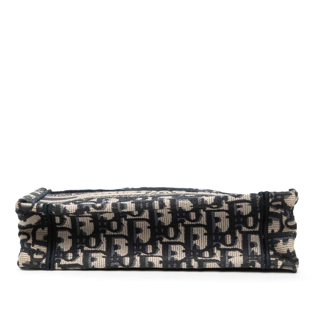 Dior Mini Oblique Canvas Book Tote - 3