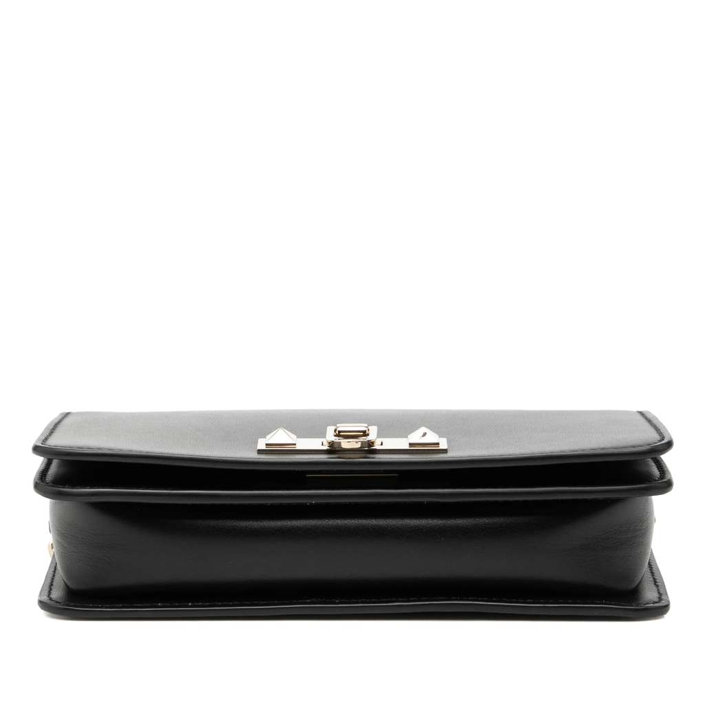 Valentino Leather Rockstud Wallet on Chain - 3