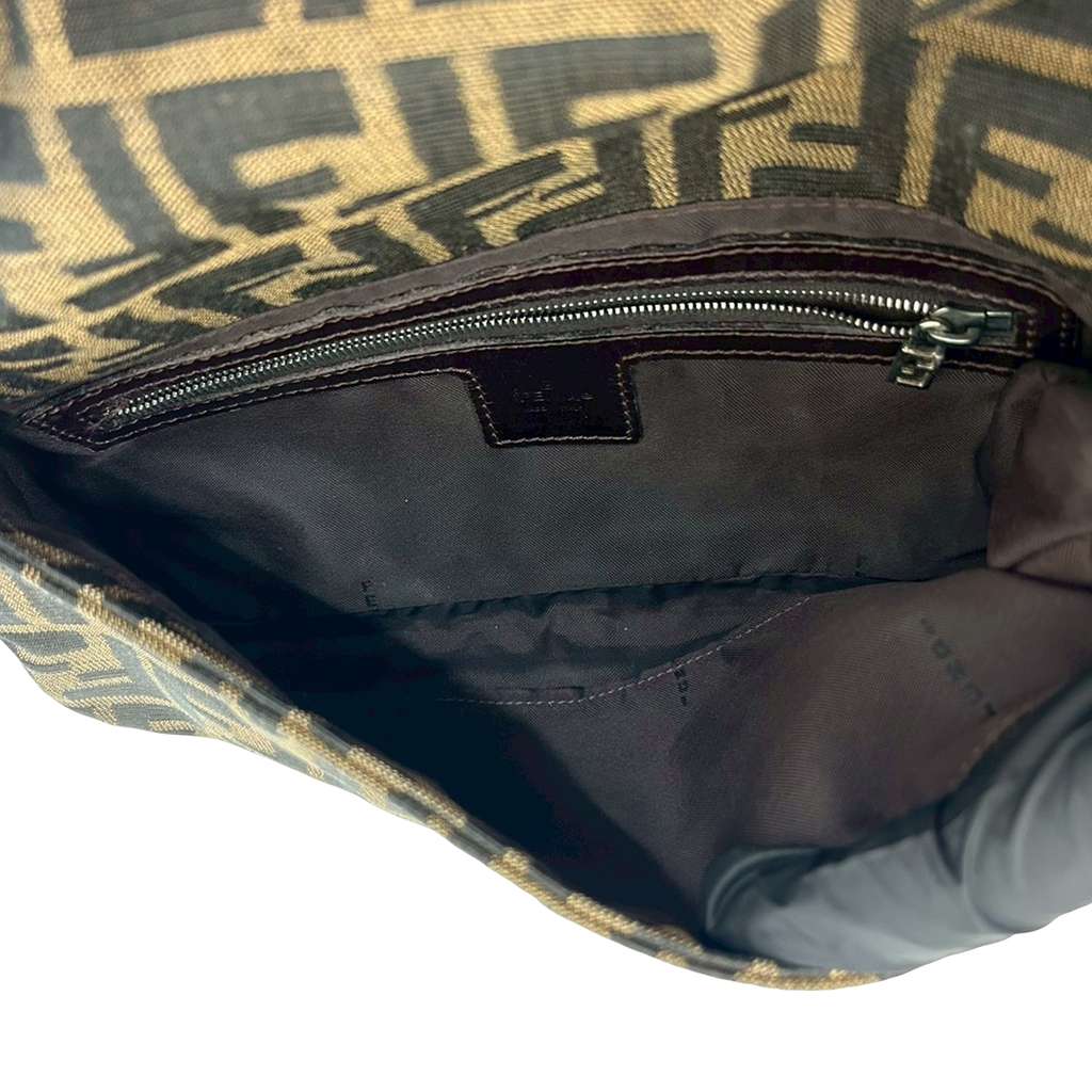 Fendi Zucca Canvas Baguette - 5