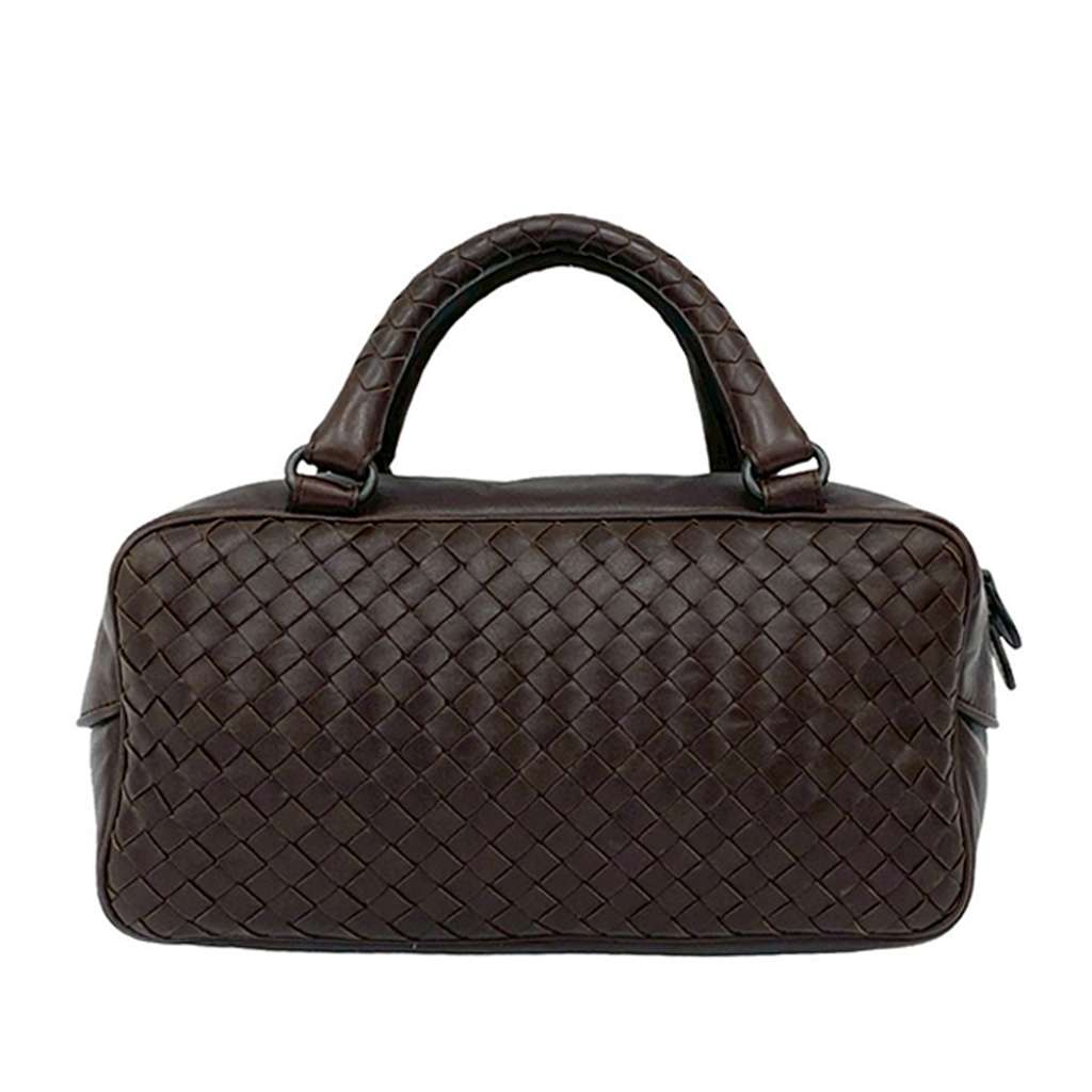 Bottega Veneta Mini Nappa Intrecciato Boston Bag - 4