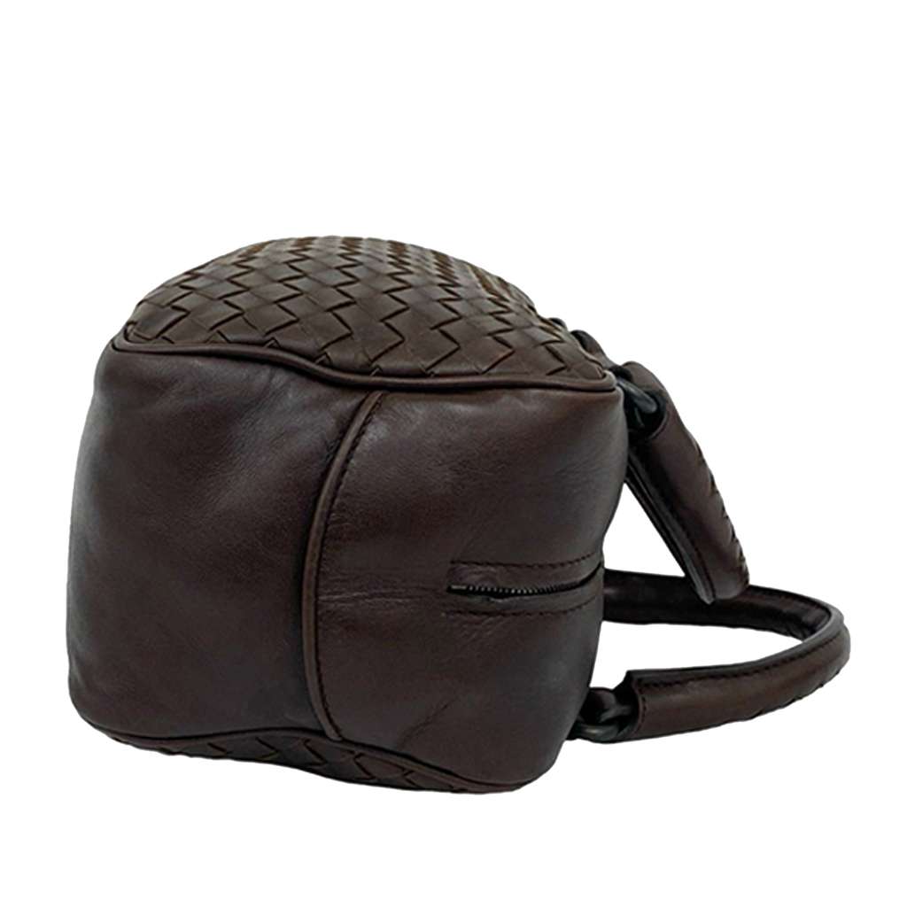 Bottega Veneta Mini Nappa Intrecciato Boston Bag - 5