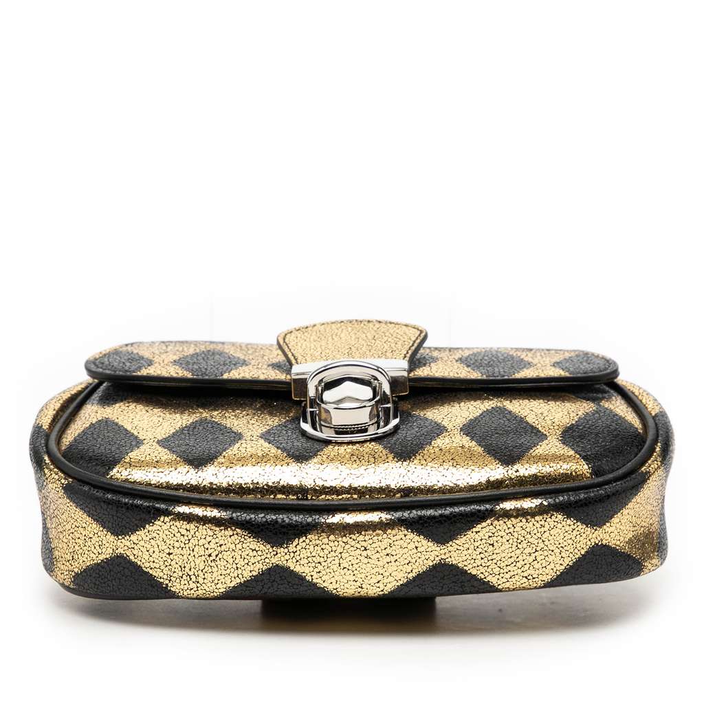 Gucci Metallic Calfskin Belt Bag - 3