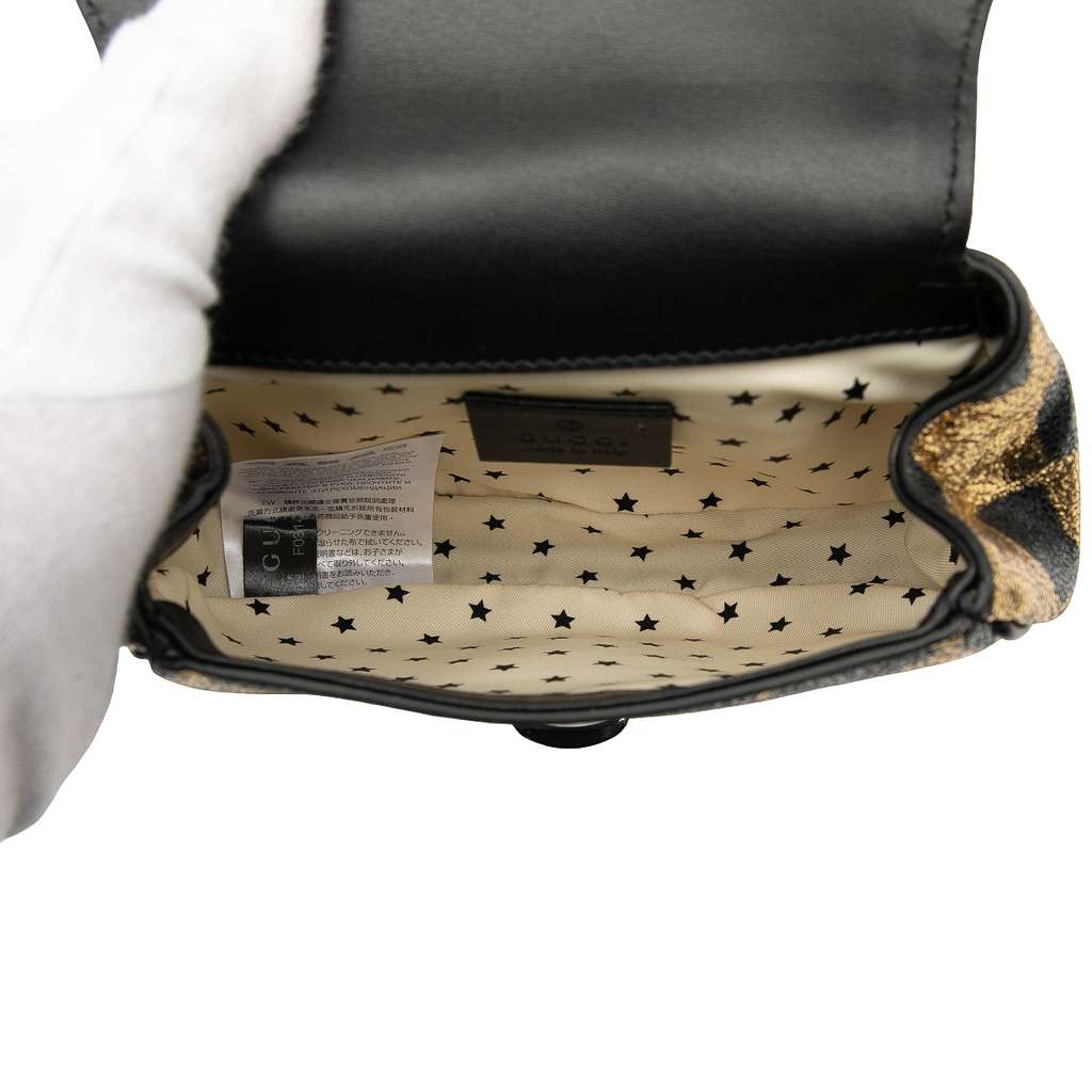Gucci Metallic Calfskin Belt Bag - 4