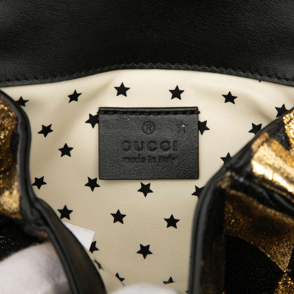 Gucci Metallic Calfskin Belt Bag - 5