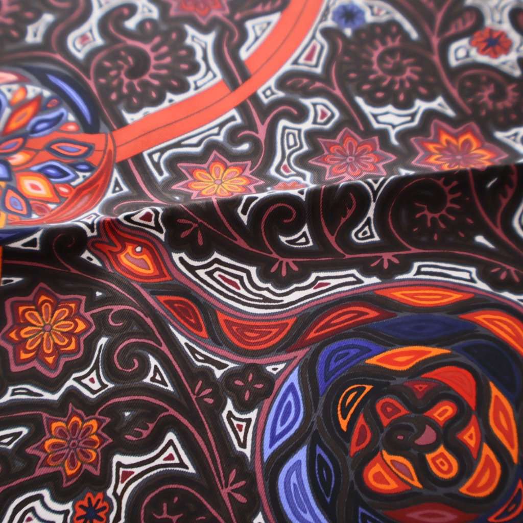 Hermès L Arbre Du Vent Silk Scarf 90 - 4