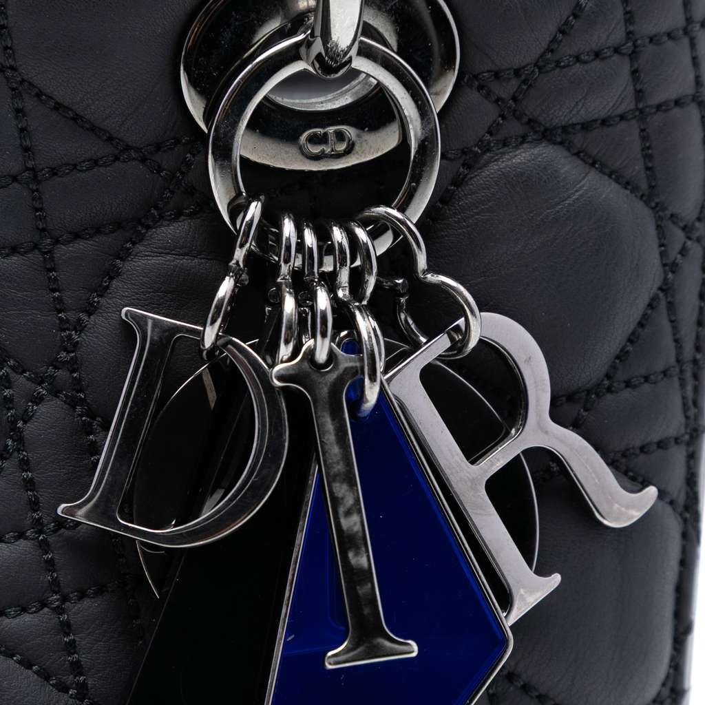 Dior Anselm Reyle Medium Lambskin Cannage Lady Dior - 5