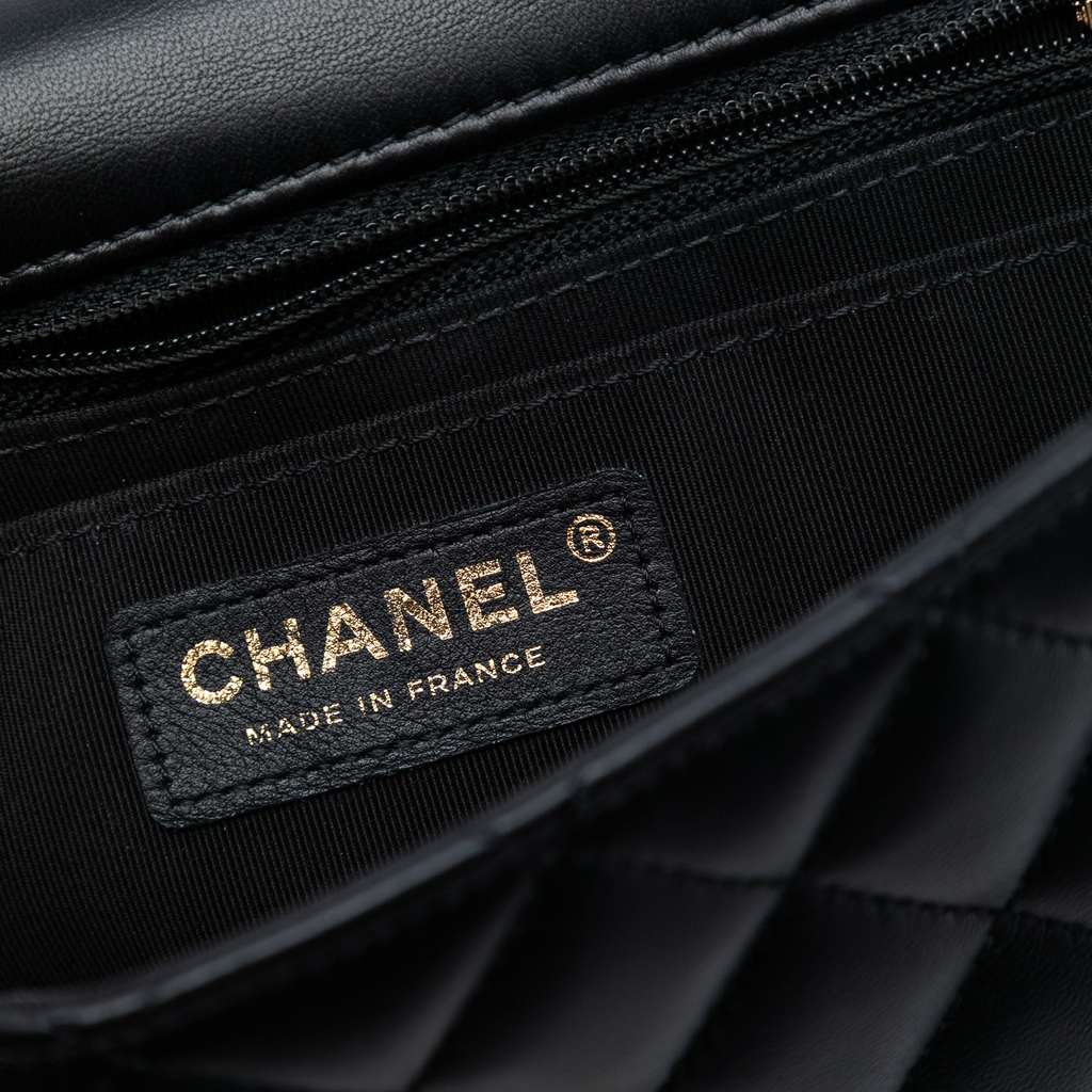 Chanel Quilted Calfskin Bolero de Chanel Flap - 5
