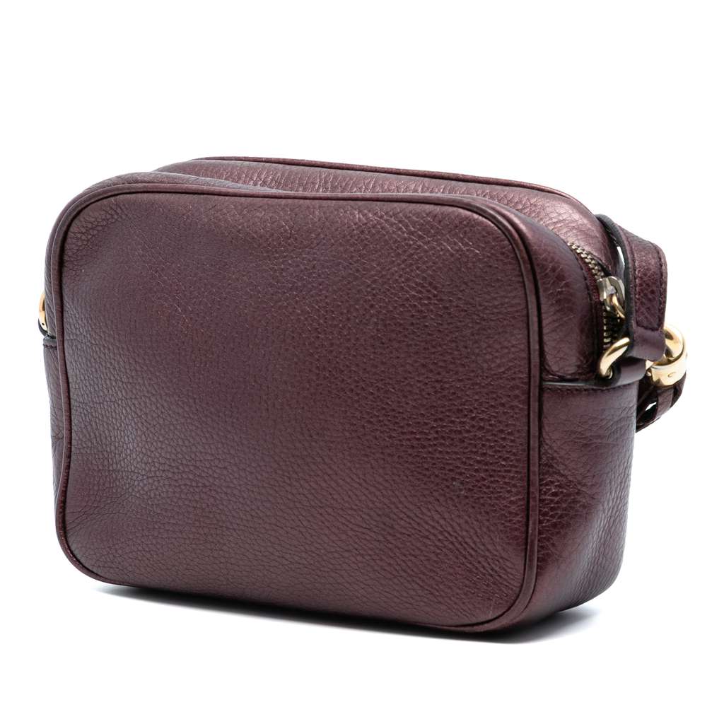 Gucci Metallic Leather Soho Disco Crossbody - 2