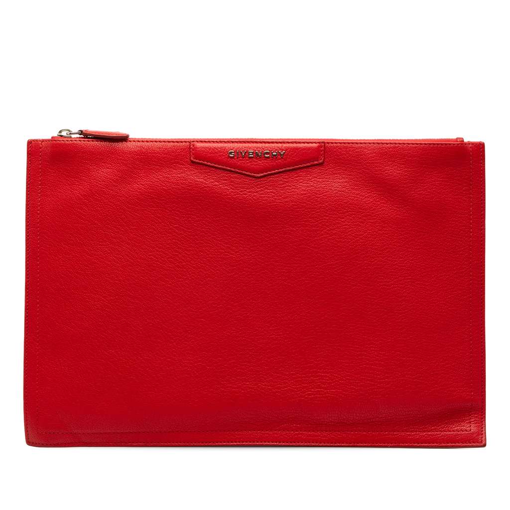 Givenchy Medium Antigona Leather Clutch