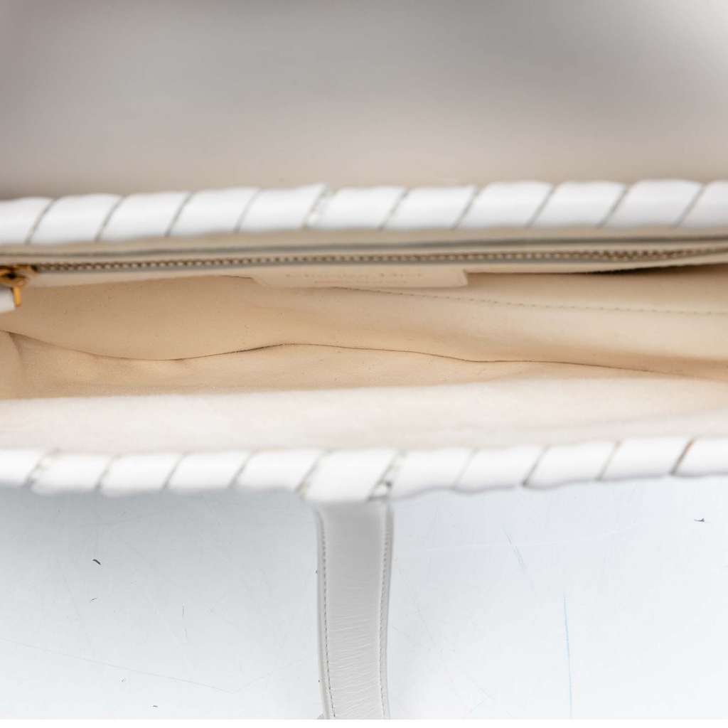 Dior Calfskin Whipstitch Saddle Bag - 4