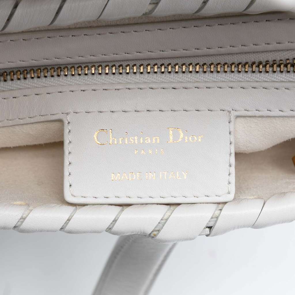 Dior Calfskin Whipstitch Saddle Bag - 5
