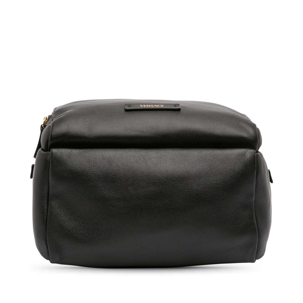 Versace Leather Medusa Biggie Backpack - 3