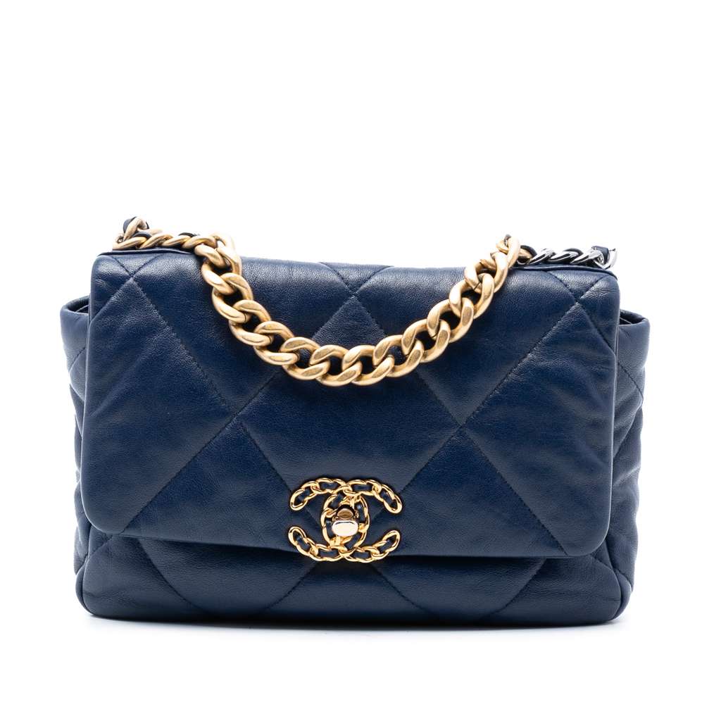 Chanel Medium Lambskin 19 Flap