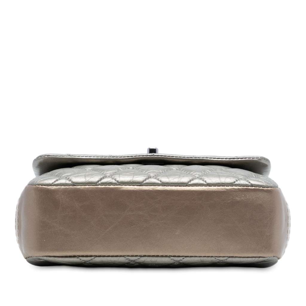 Chanel Mini Quilted Metallic Calfskin Lady Pearly Flap - 3