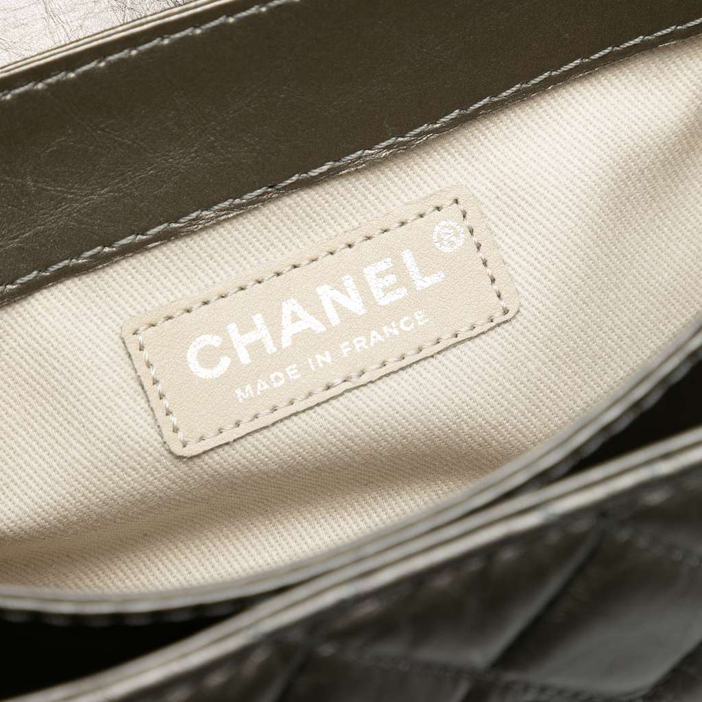 Chanel Mini Quilted Metallic Calfskin Lady Pearly Flap - 5