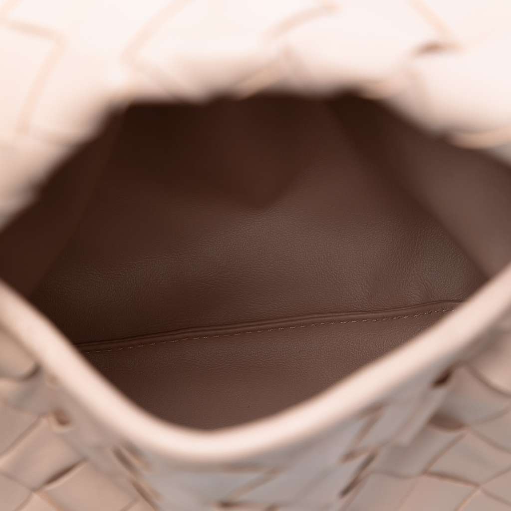 Bottega Veneta Mini Calfskin Intrecciato Hop Satchel - 4