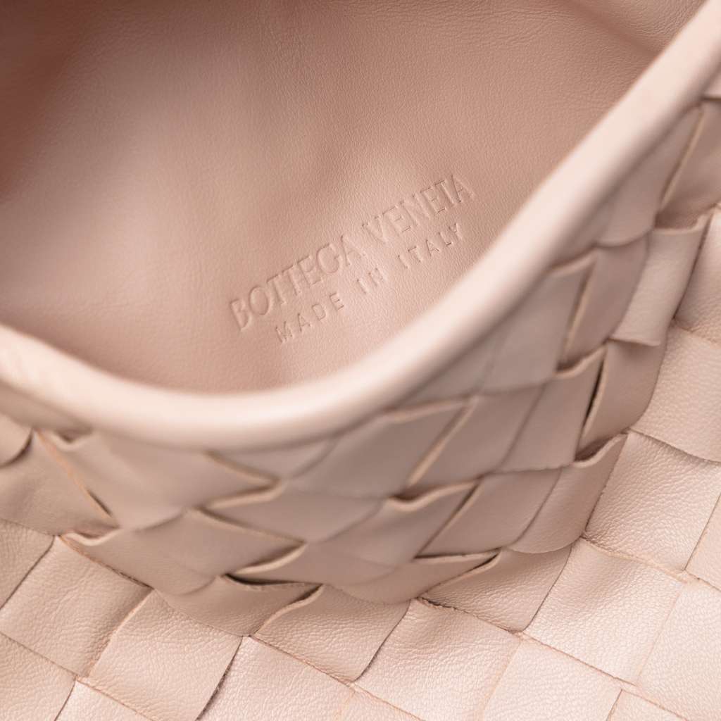 Bottega Veneta Mini Calfskin Intrecciato Hop Satchel - 5