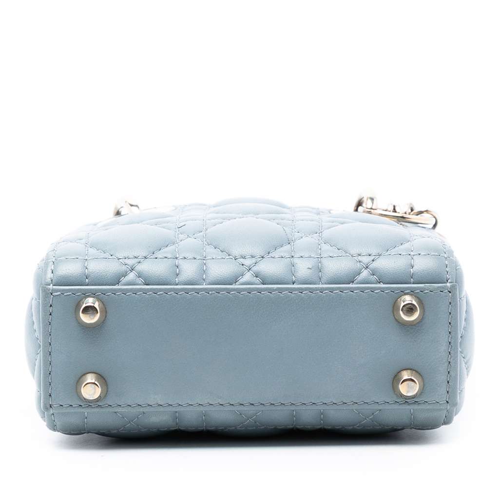 Dior Micro Lambskin Cannage Lady Dior - 3