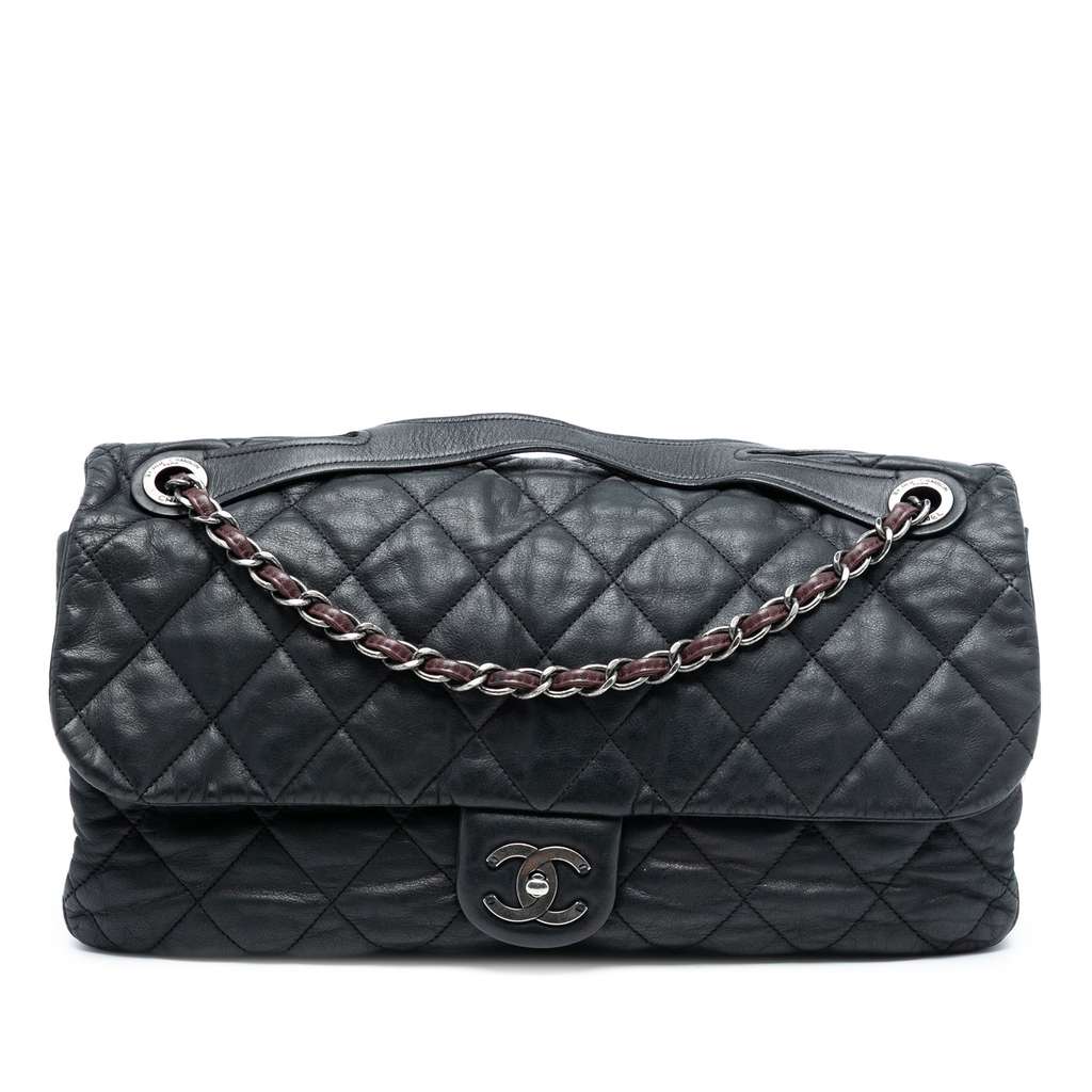 Chanel Jumbo Iridescent Calfskin In The Mix Flap