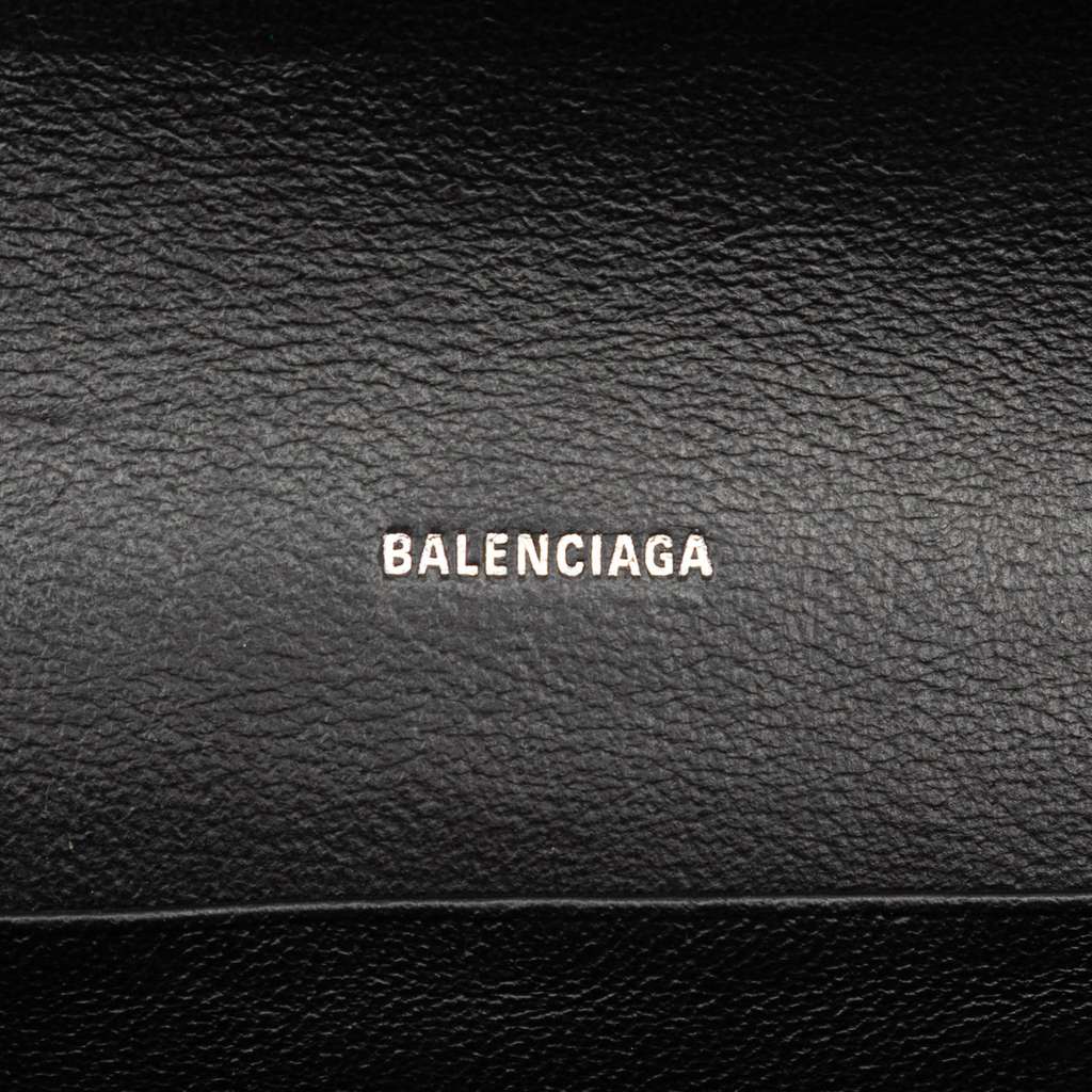 Balenciaga Metallic Leather BB Phone Holder with Chain - 5