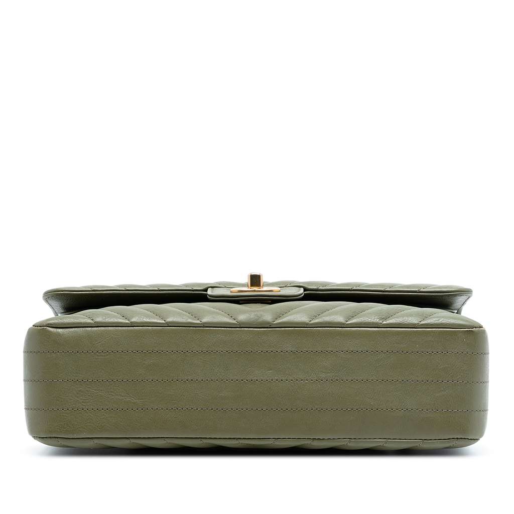 Chanel Medium Classic Chevron Lambskin Double Flap - 3