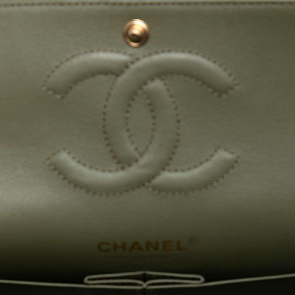Chanel Medium Classic Chevron Lambskin Double Flap - 4