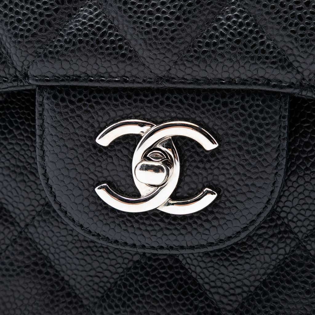 Chanel Jumbo Classic Caviar Double Flap - 5