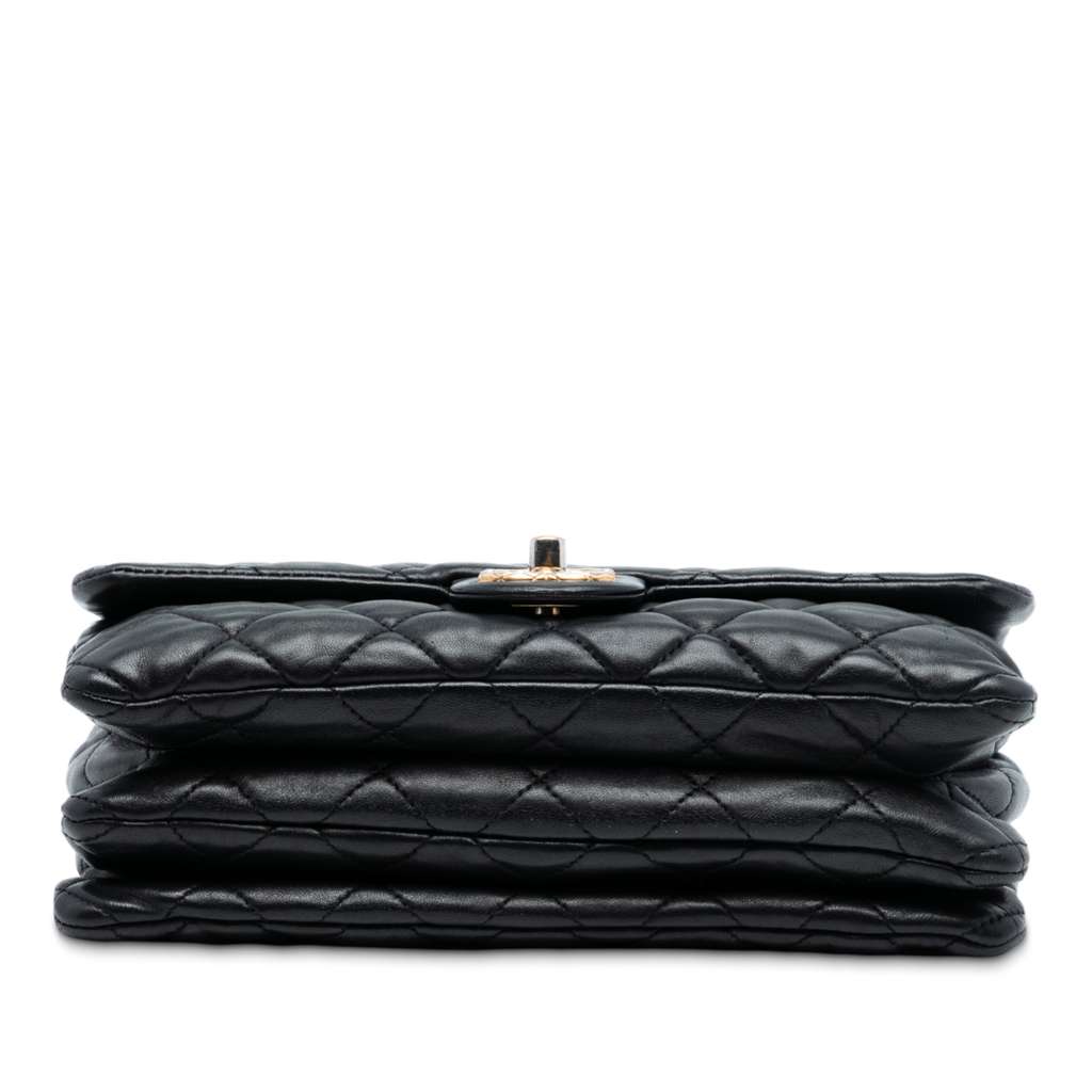 Chanel Medium Quilted Lambskin All Slide Long Single Flap - 3