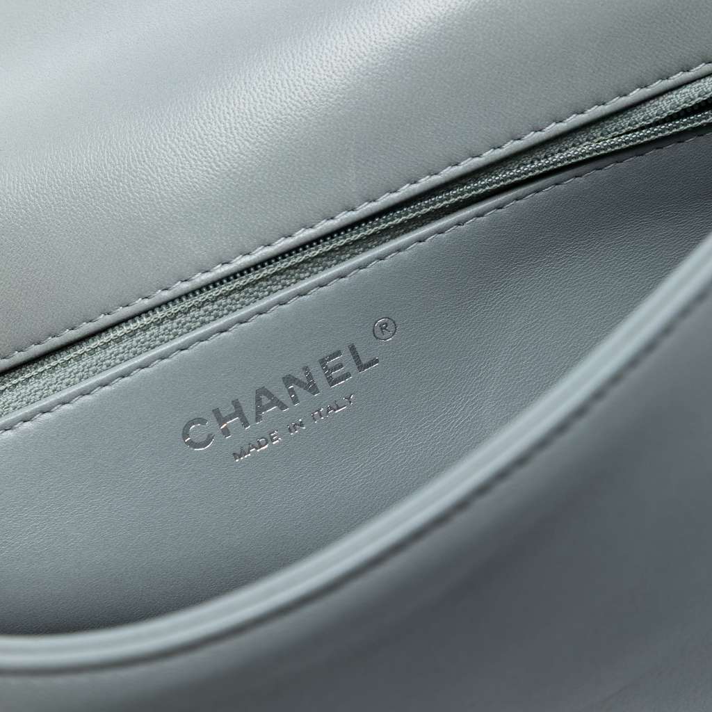 Chanel Shearling and Lambskin Patchwork No 5 Pop Art Flap - 5