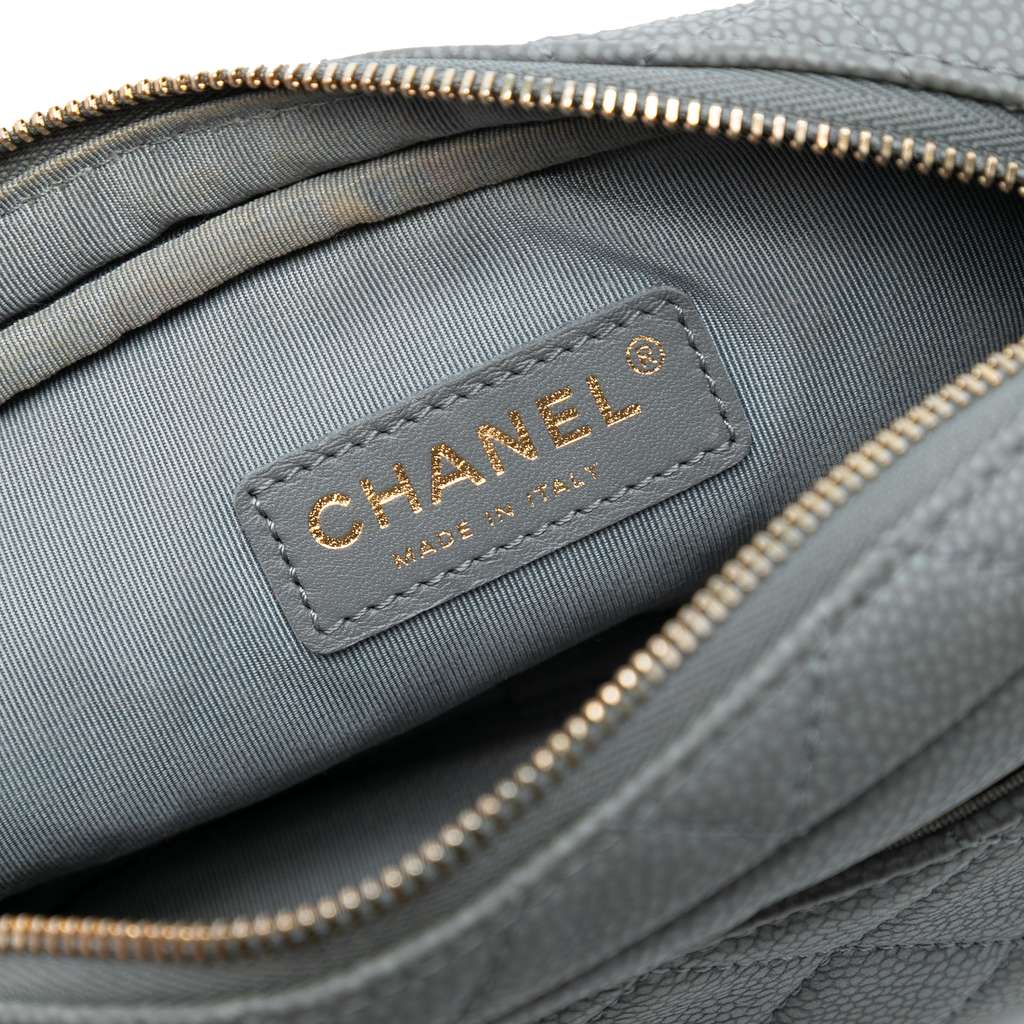 Chanel Mini Quilted Caviar Coco Tassel Camera Case - 5