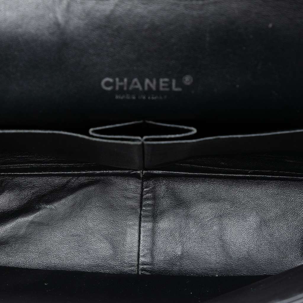Chanel Maxi Classic Patent Double Flap - 4