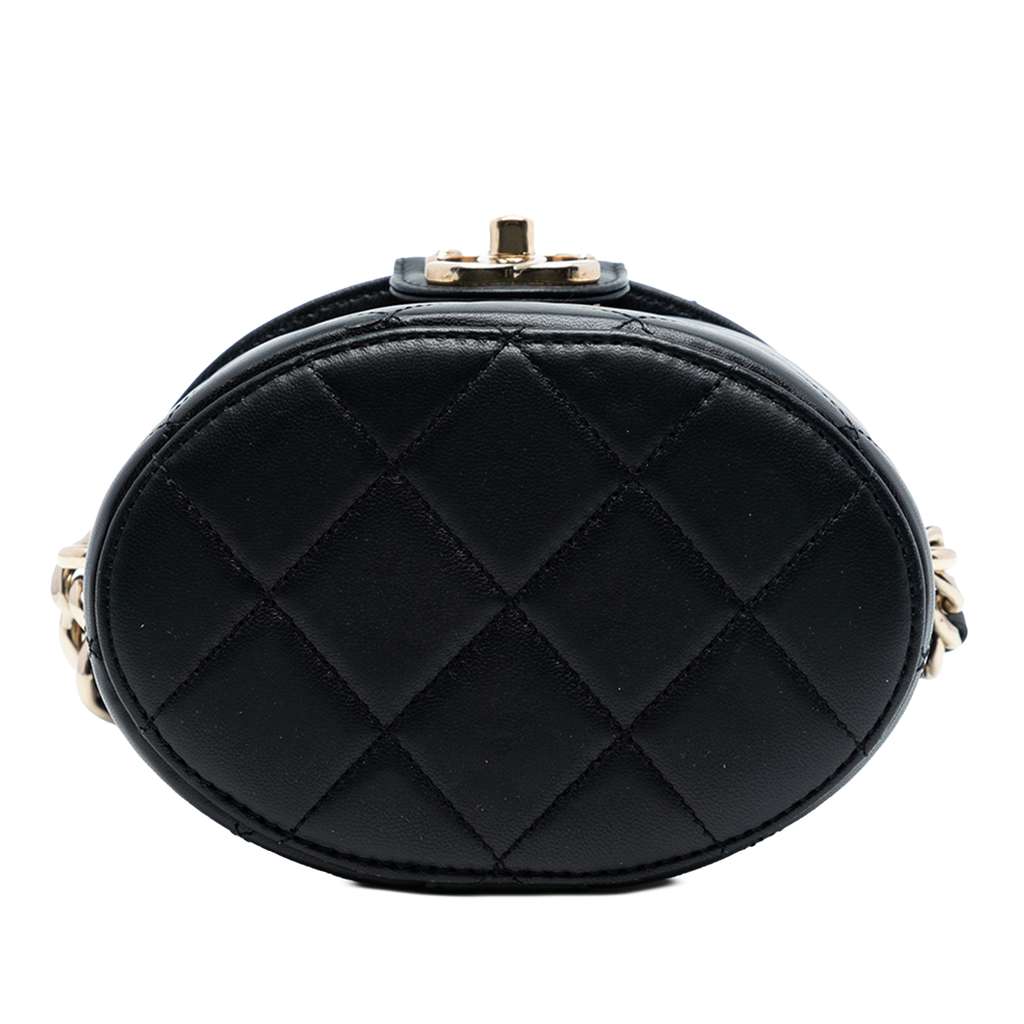 Chanel Mini Quilted Lambskin Elegant Chain Vanity Case - 3