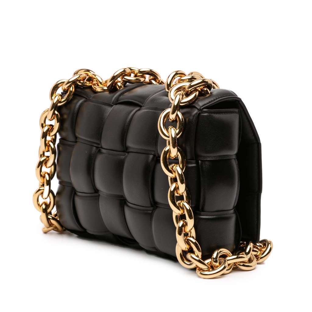 Bottega Veneta Nappa Intrecciato Padded Chain Cassette Satchel - 2