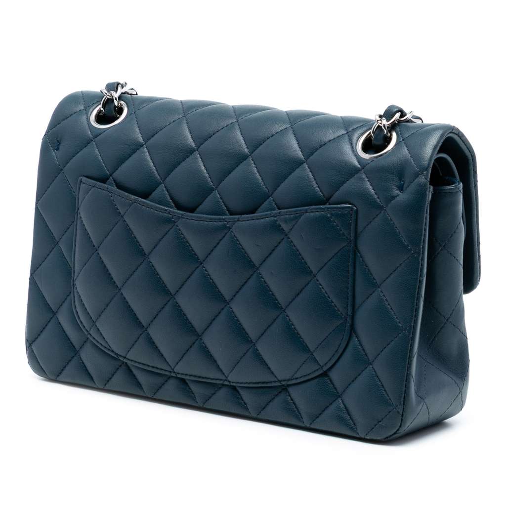 Chanel Small Classic Lambskin Double Flap - 2