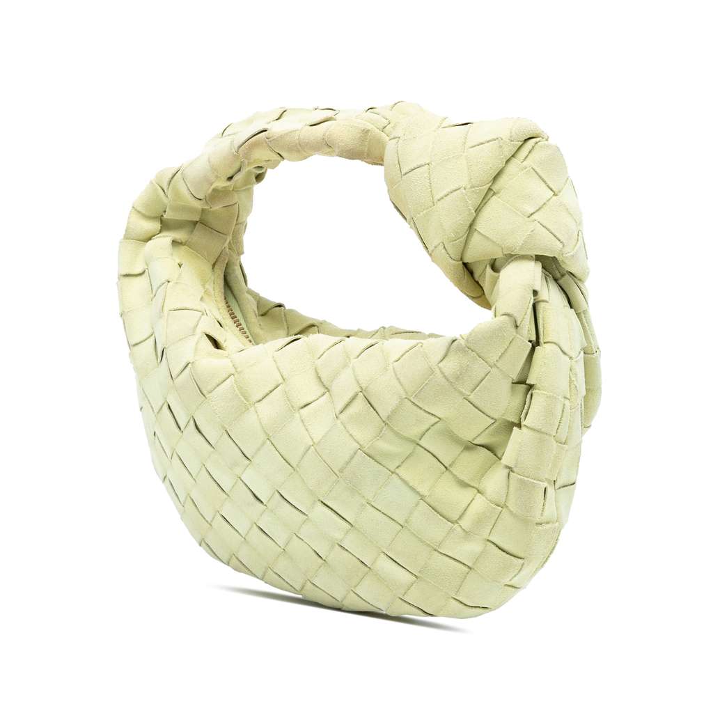 Bottega Veneta Mini Suede Intrecciato Jodie - 2