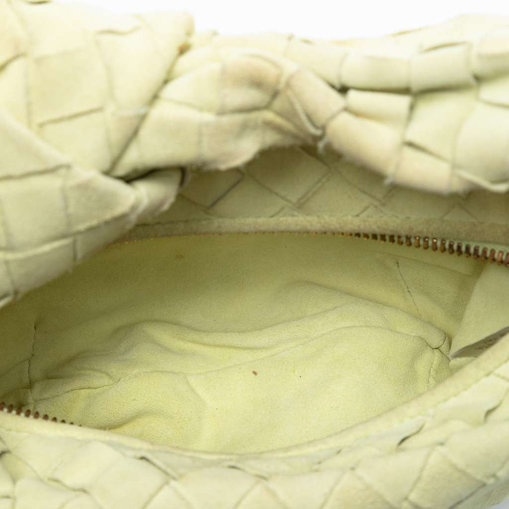 Bottega Veneta Mini Suede Intrecciato Jodie - 4