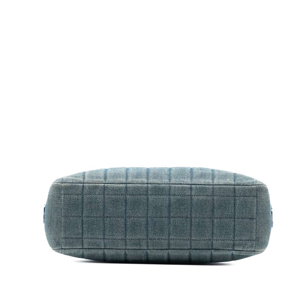 Chanel CC Chocolate Bar Denim Tote - 3