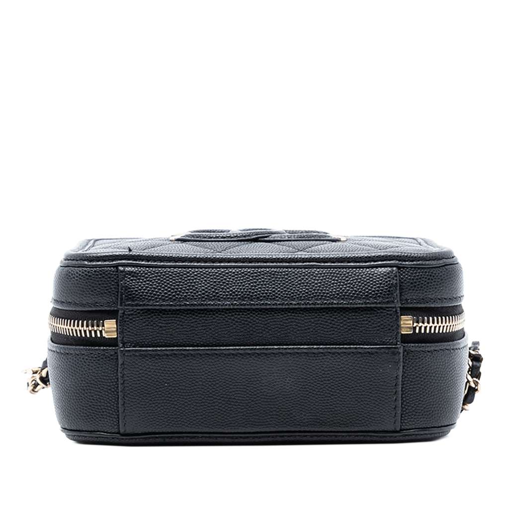 Chanel Mini Caviar CC Filigree Vanity Case - 3