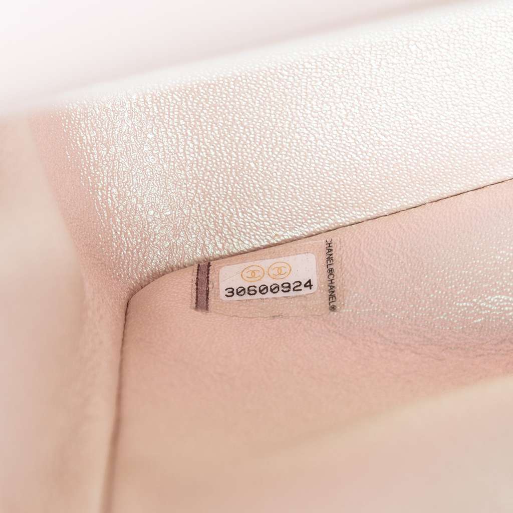 Chanel Medium Classic Iridescent Lambskin Double Flap - 5