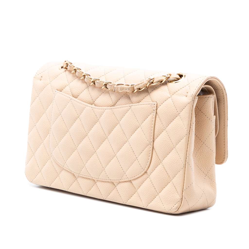 Chanel Medium Classic Caviar Double Flap - 2