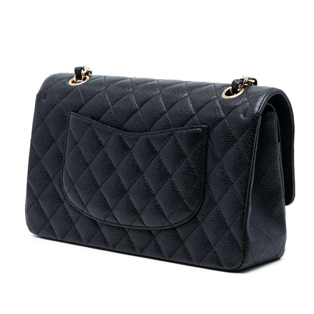 Chanel Medium Classic Caviar Double Flap - 2