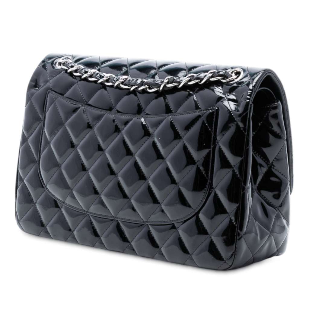 Chanel Jumbo Classic Patent Double Flap - 2