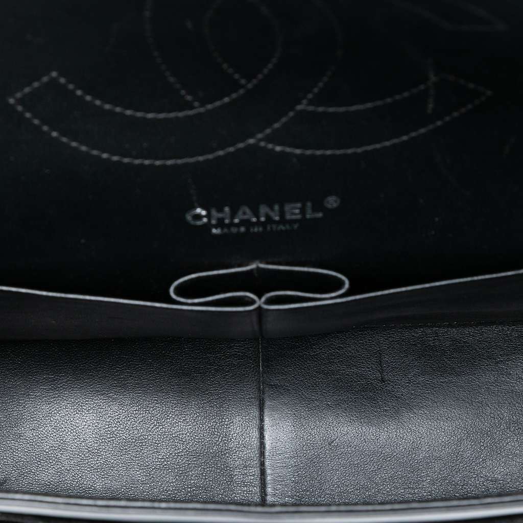 Chanel Jumbo Classic Patent Double Flap - 4