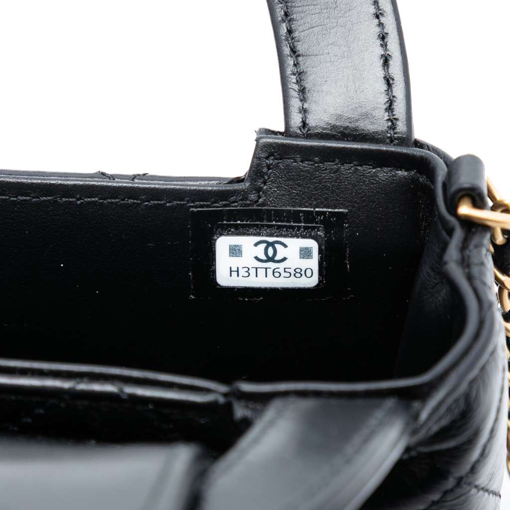 Chanel Mini Nano Aged Calfskin Kelly Shopper Bag - 5