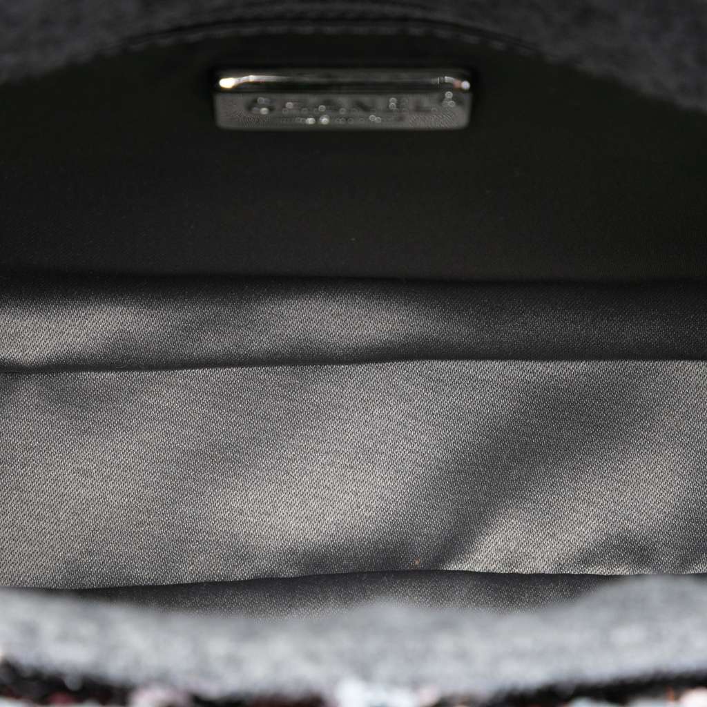 Chanel Mini Rectangular Sequin Single Flap - 4